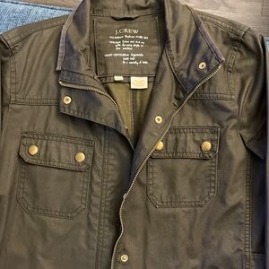 J.Crew Field Jacket in Dark Olive